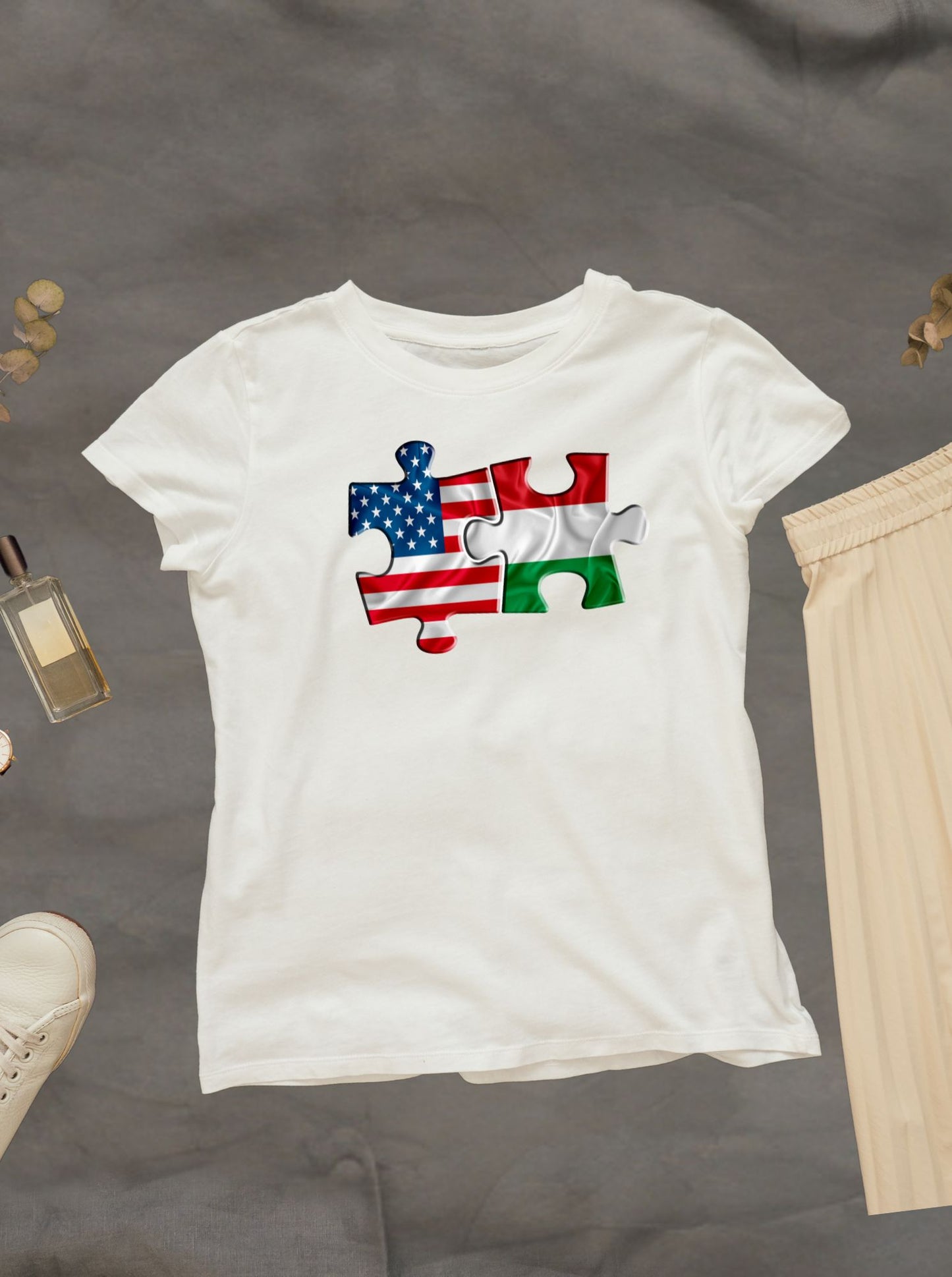 USA and HUngary Puzzle for Women's